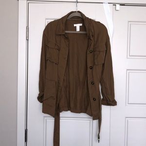 Brown Lightweight Trench-coat